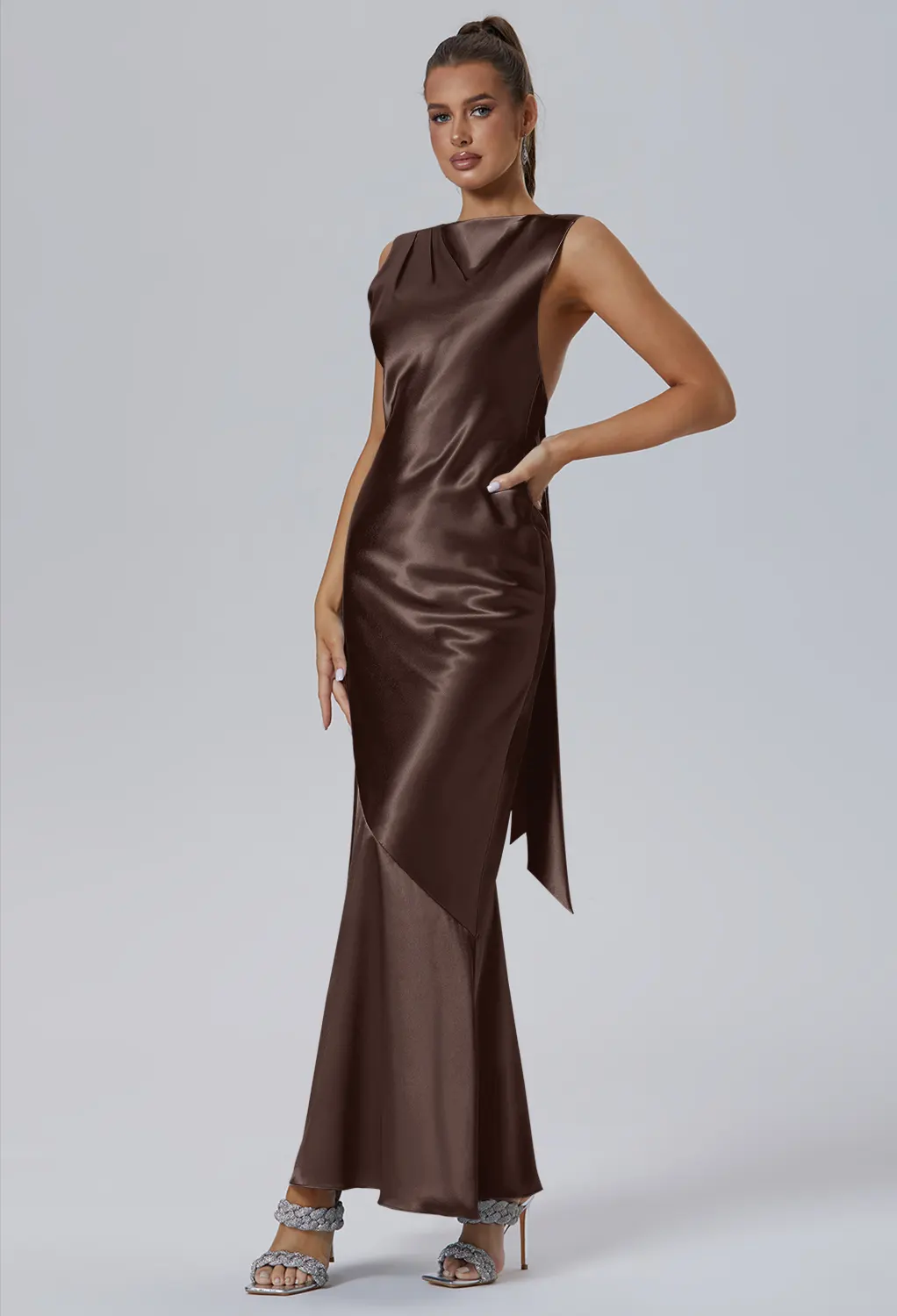 brown and cream wedding guest dress Dresses Page 2 Size:1x Washing machine 9W Birthday Dresses Like Fashion
