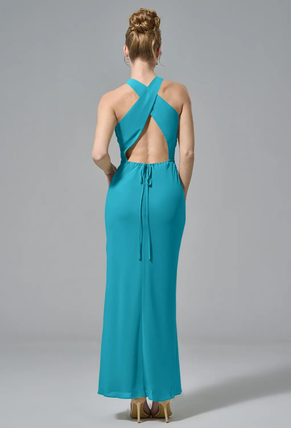 elegant turquoise dresses for wedding guests I'm Still Yours Maxi Dress main image 1