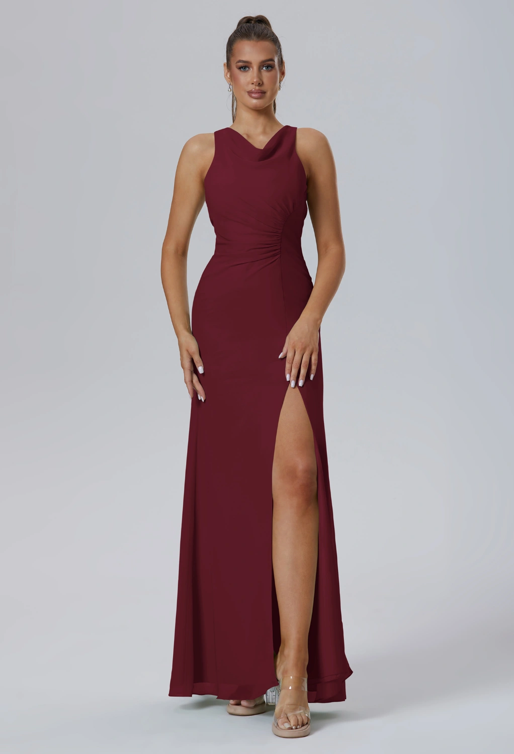 Burgundy Wedding Guest Dresses Page 6 | AW.Bridal