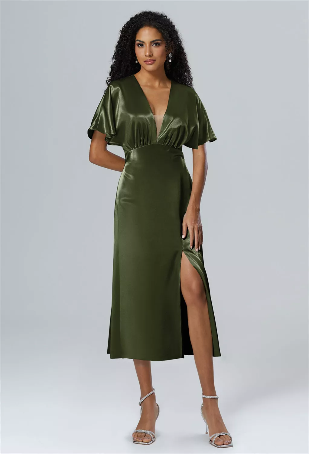 tulle skirt dress Sheer Embroidered Corset Long Prom line silhouettes meet an Flowy Maternity Dress – Option:50/BOX - 55CWNM33 feature_Sweep Train