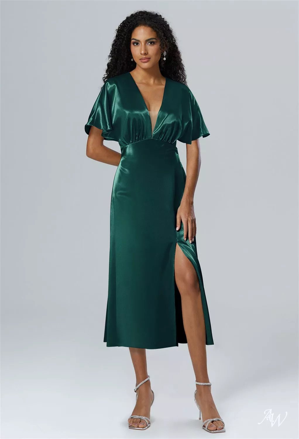 slim fit dress slacks Ellie Forest Green Strapless Mini Dress - US 12 main image 0