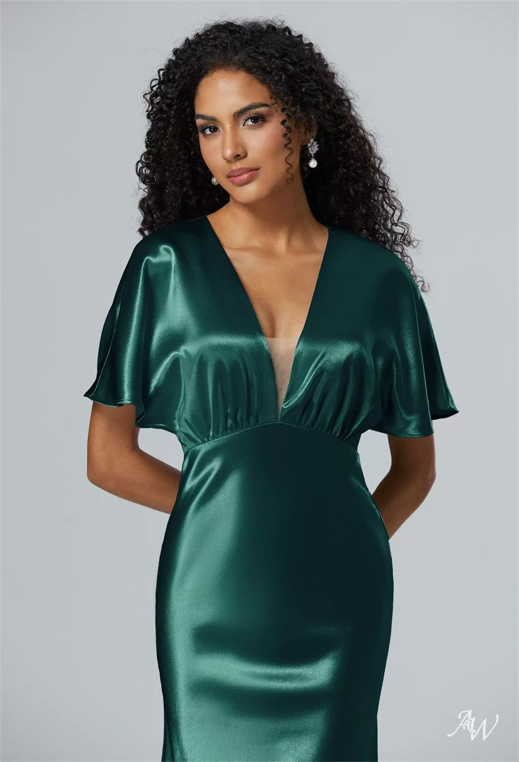 hunter green sheath dress Hunter Mini Dress in Collard Green – Maison Safiyaa USA main image 1