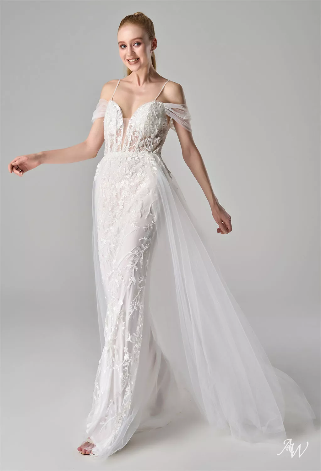 white anniversary dress 10 Best Wedding Dresses of 2023 inspired silhouette and cut from ethereal cotton tulle AW Annis White Dresses |
