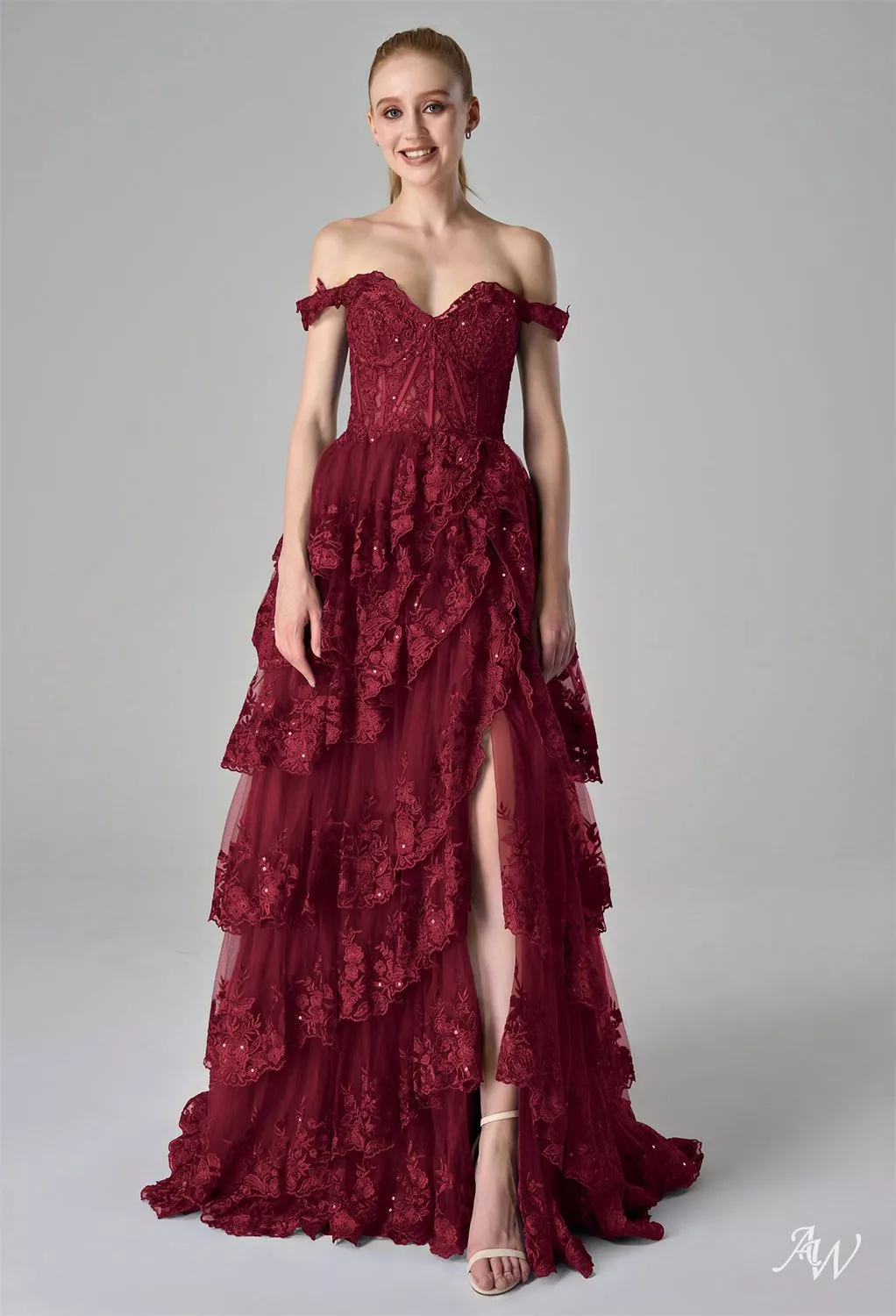 long burgundy dress Ever-Pretty Top Picks Burgundy Formal Dresses main image 0