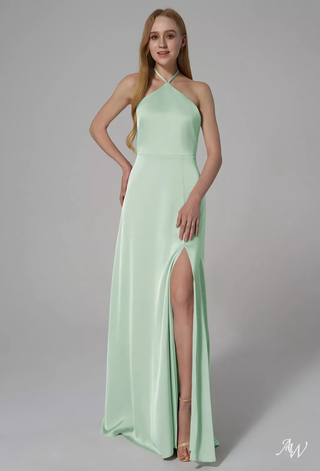 green pleated halter dress SHEIN BAE Women's Solid Color Casual Elegant Party Lime Summer 46S