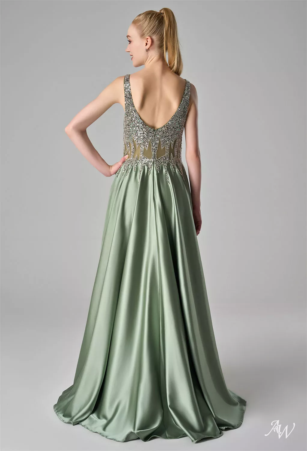 ciara evening dresses Ciara Dress in Powder Blue 8 main image 1