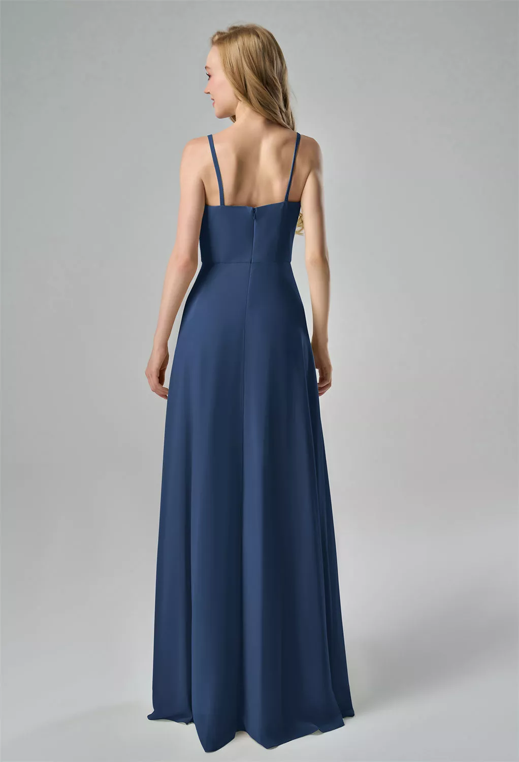 Navy, Chiffon Bridesmaid Dresses Page 7 | AW.Bridal