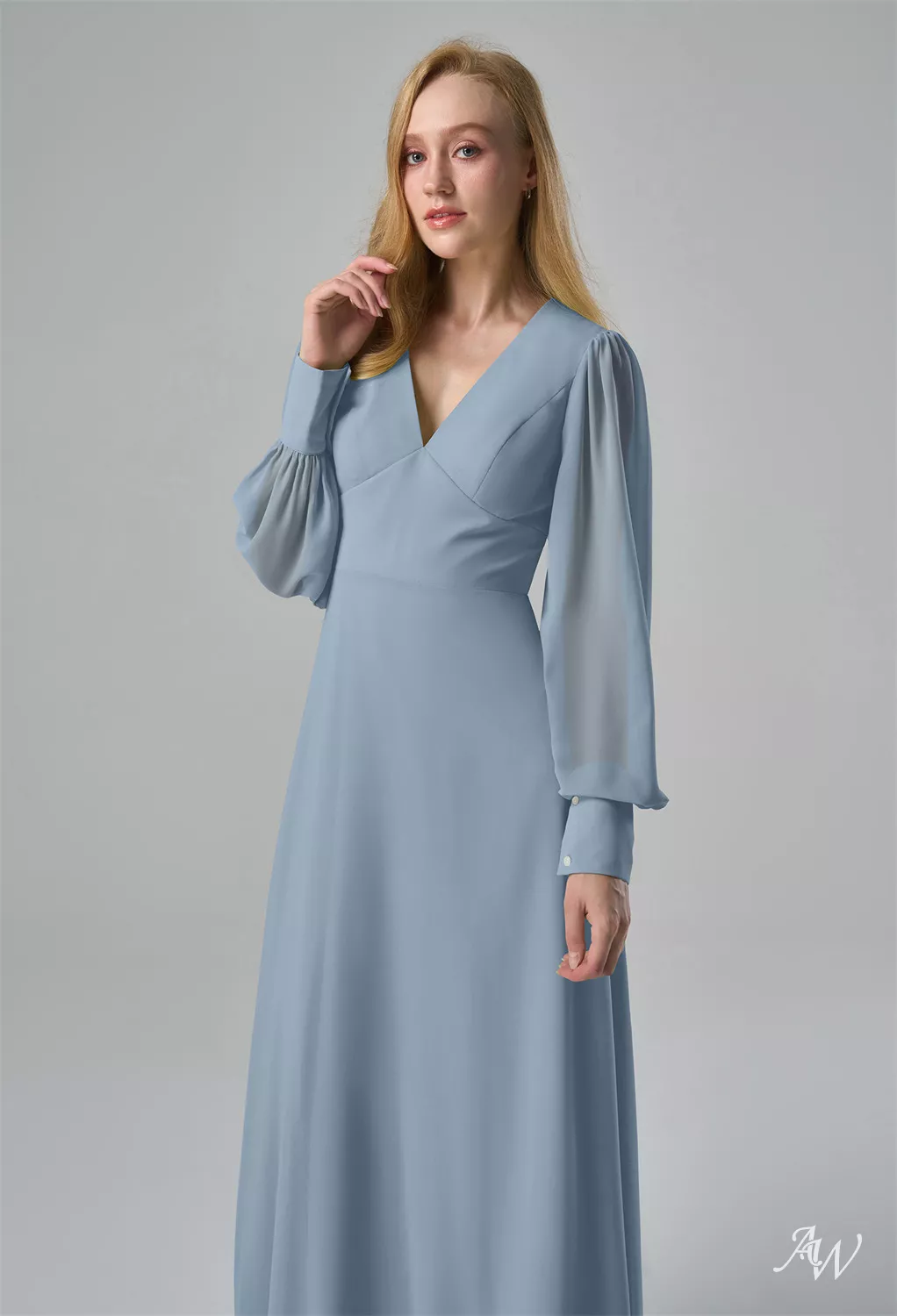 light blue flowy dress Blue Strapless Flowy Maxi Dress Aqua / 10