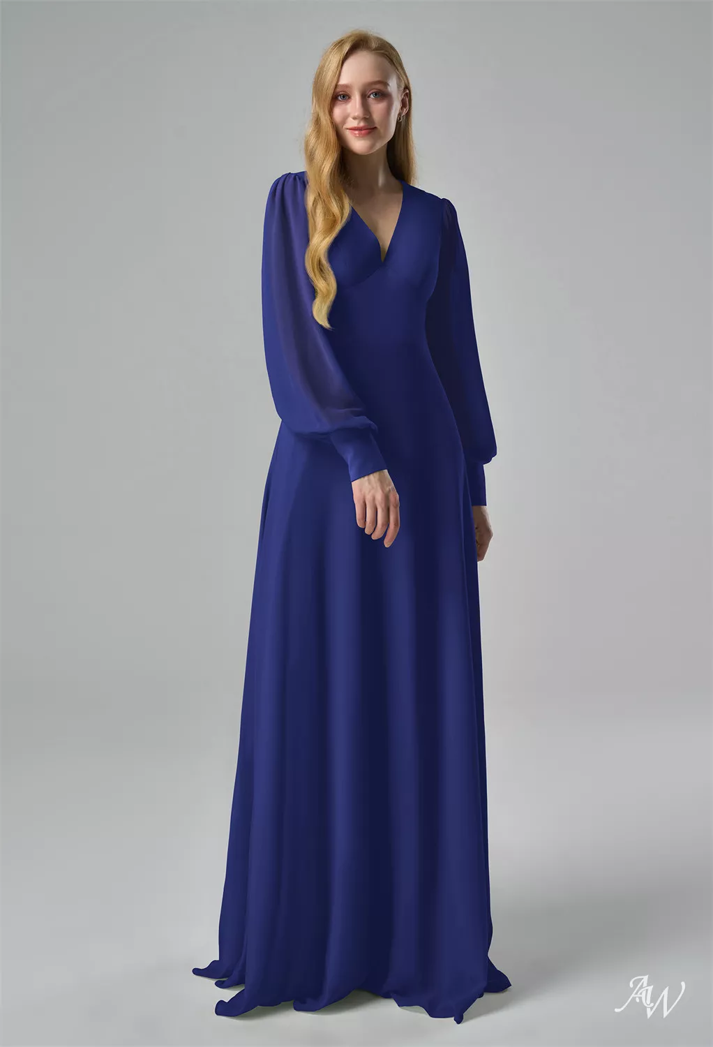 AW Aphrodite Royal Blue Bridesmaid Dresses | AW.Bridal