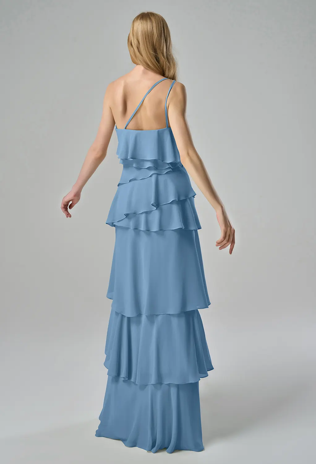 AW Miah Dusty Blue  Wedding Guest Dresses