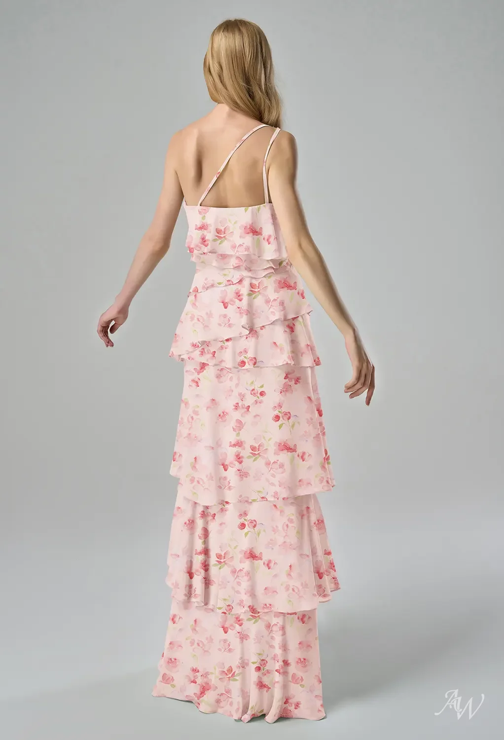 AW Miah Peach Blossom Breeze Bridesmaid Dresses image2