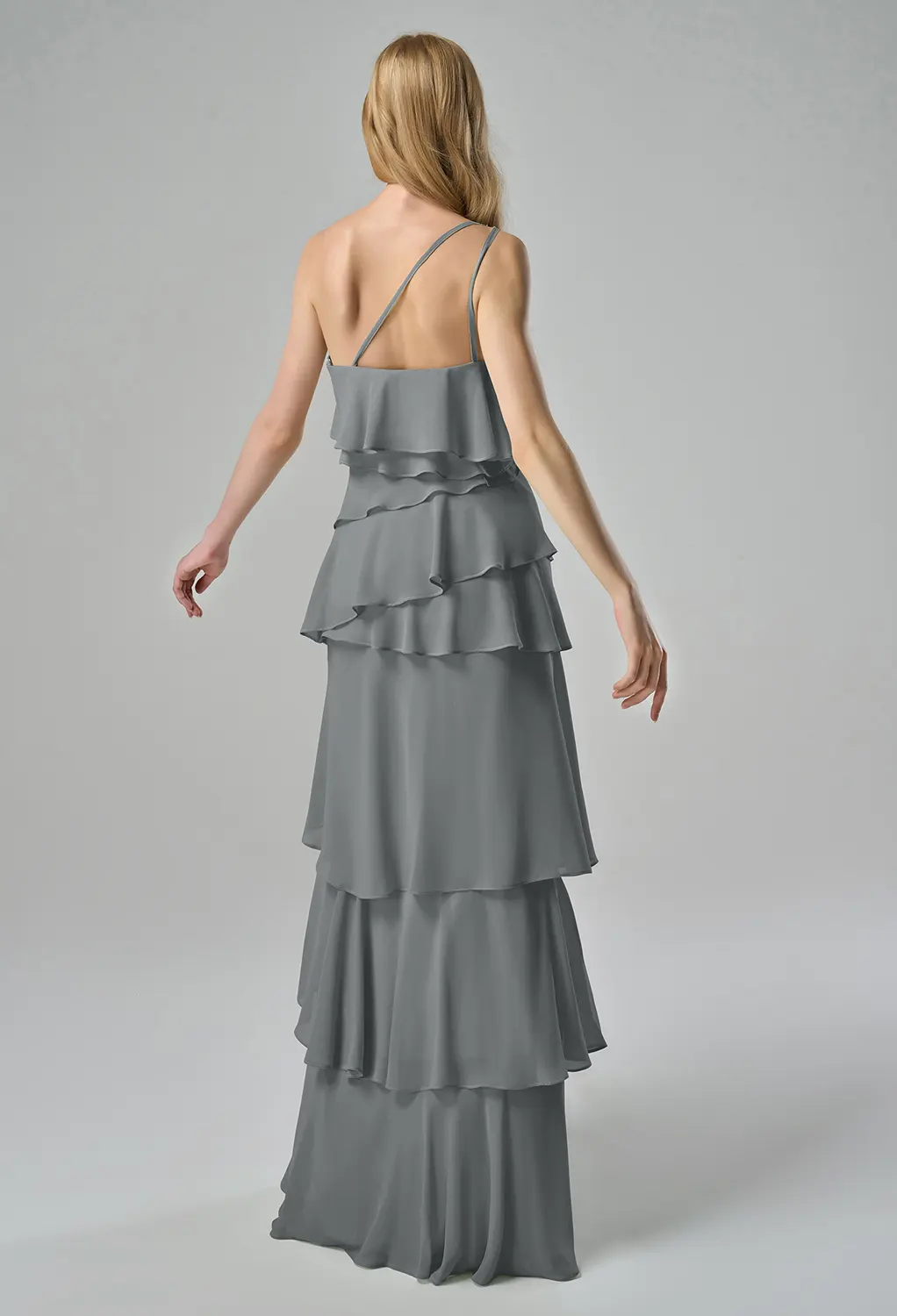 gray black dress Antoinette Dress, Women's Dark Grey Dresses – CityLux Boutique main image 1
