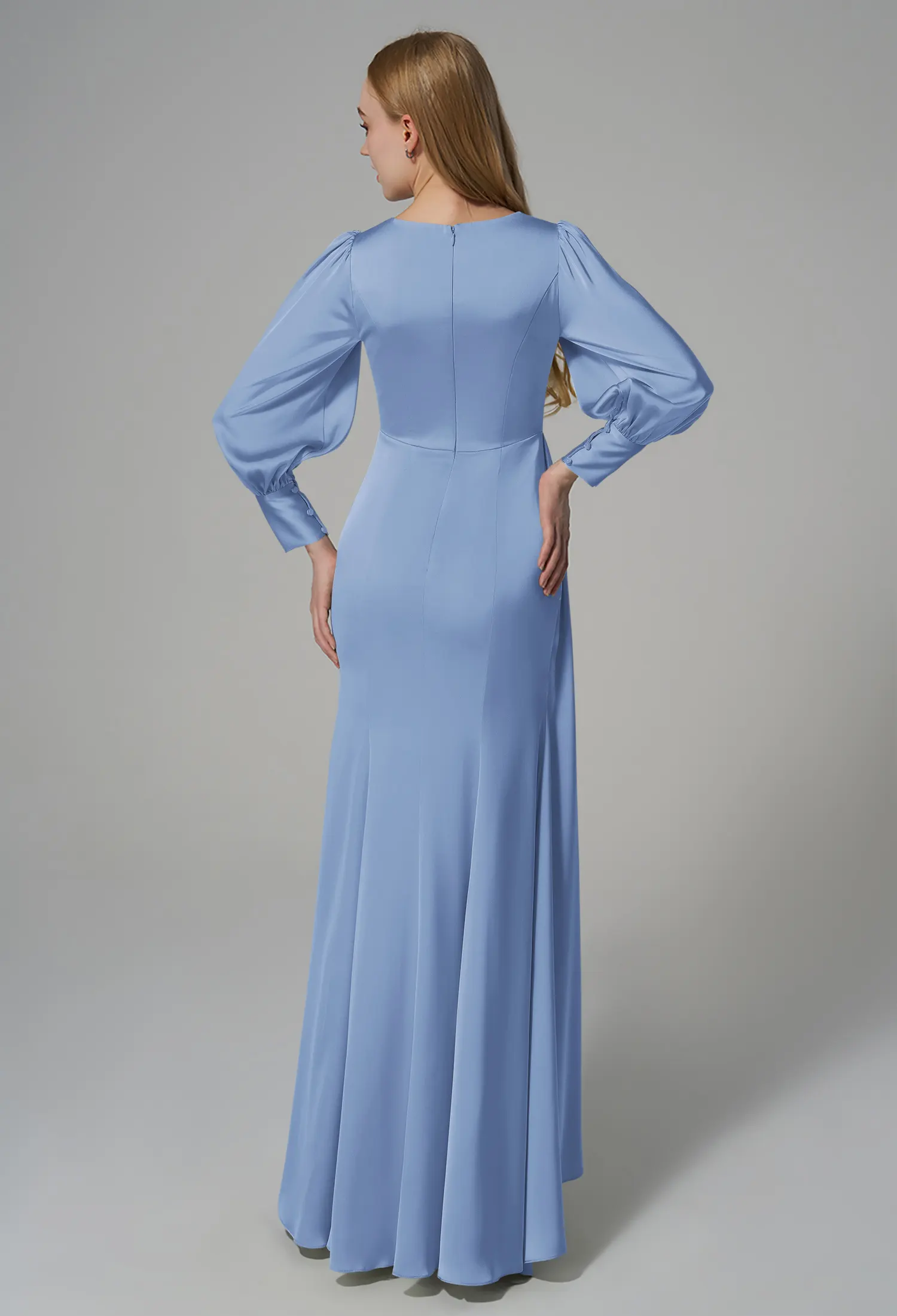 Blue, Floor Length, Maxi & Bridesmaid Dresses Page 4 | AW.Bridal