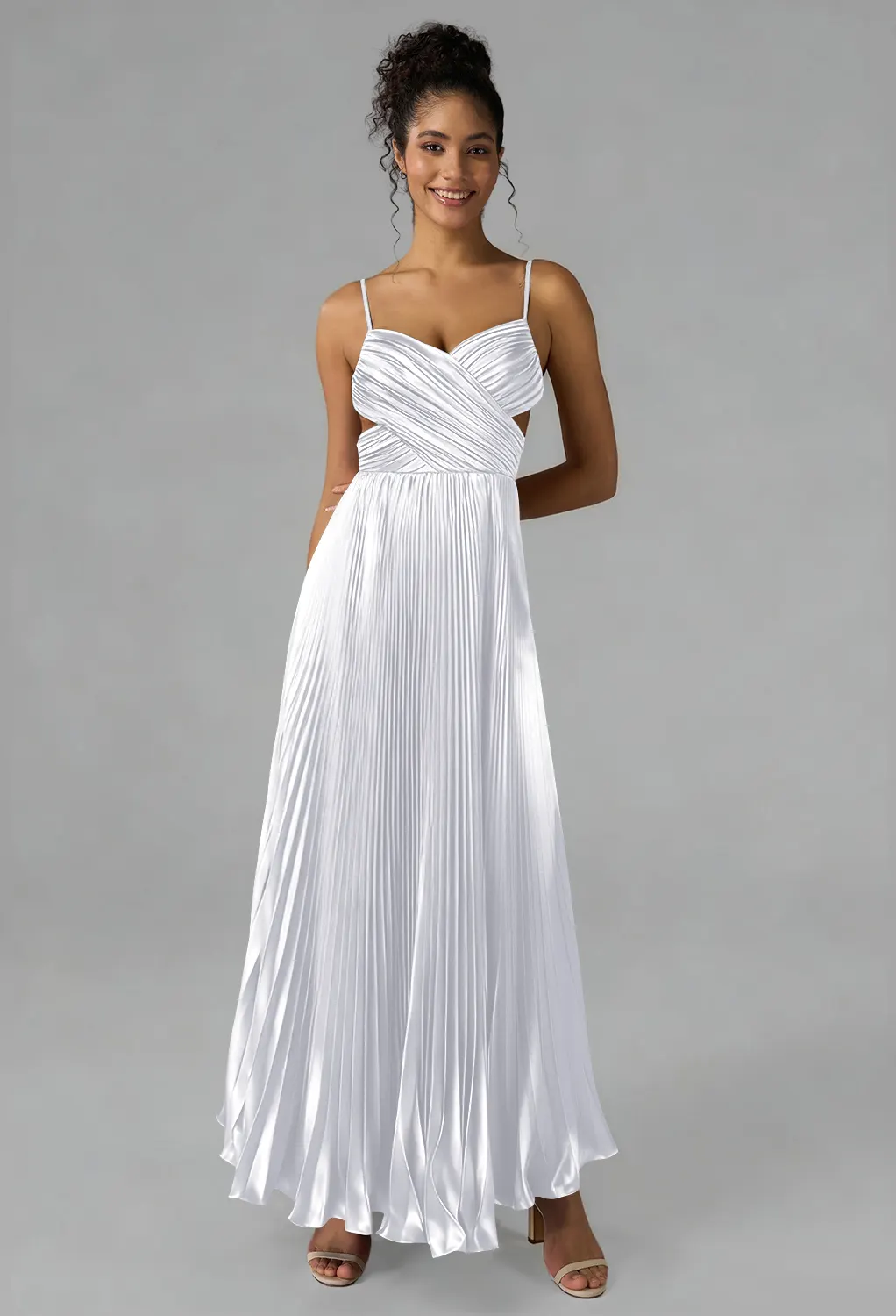white beach dress for wedding guest Crystal Satin Dresses Size:US14-UK16-EUR44 Ariana Grande accidentally recreated floral collection Midi dress Made of 100% Polyester