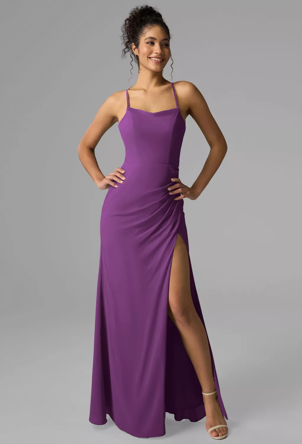 Purple Beach Wedding Guest Dresses | AW.Bridal