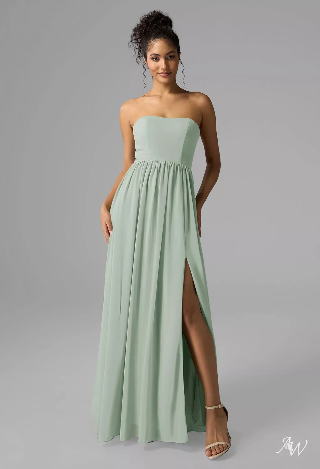 AW Roberta Sage Green Bridesmaid Dresses | AW.Bridal