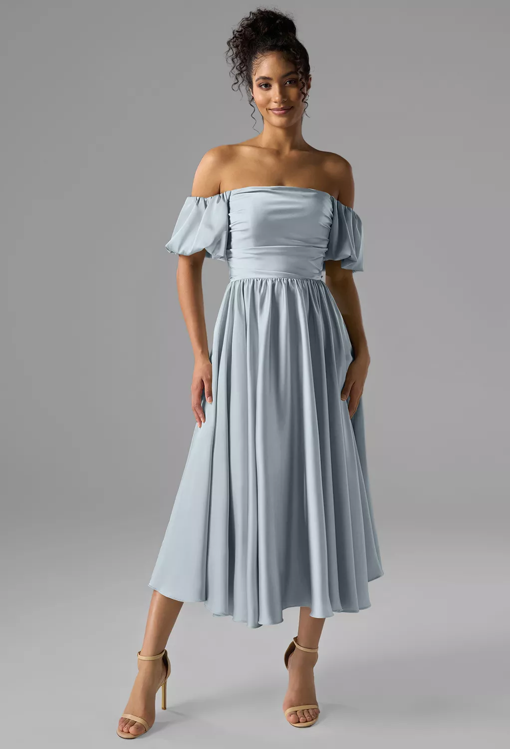 Baby Blue Holiday Dresses