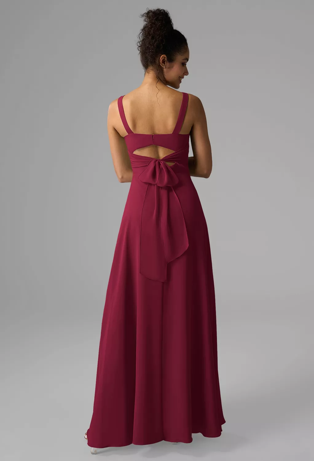 Burgundy Fall Wedding Guest Dresses | AW.Bridal
