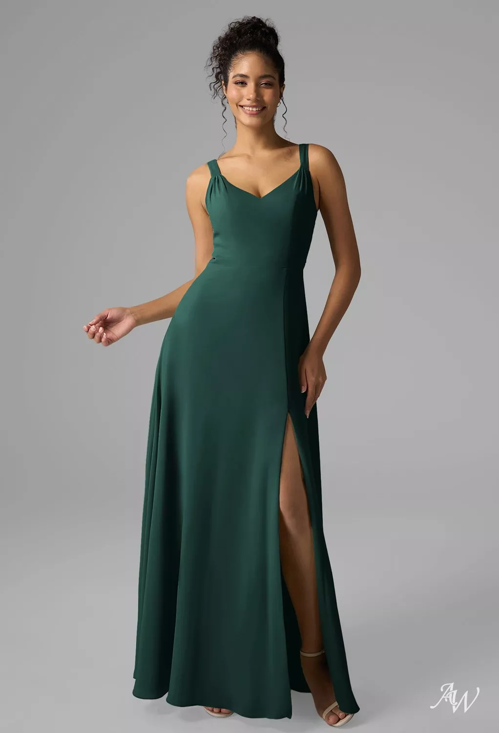 aw bridesmaid dresses AW.Bridal Maxi Dress Sz 4 Womens Bridesmaid Party Evening Maternity Sage  Green