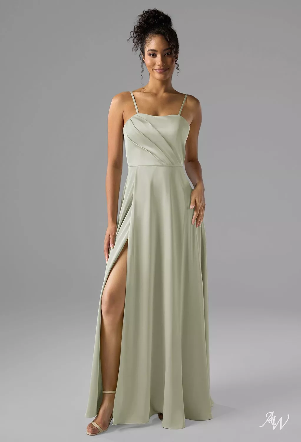slim fit dress slacks Sage Green Sweetheart Chiffon Convertible Bridesmaid Dress Pocket – NZ  Bridal main image 1