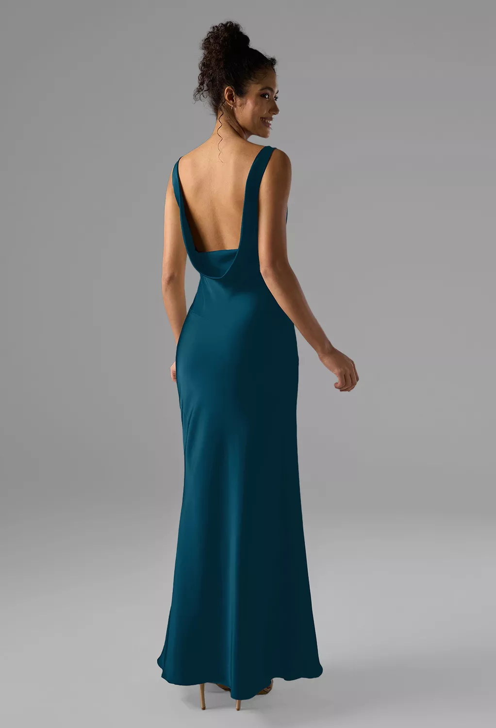 Deep Lake, Lake Blue Bridesmaid Dresses | AW.Bridal