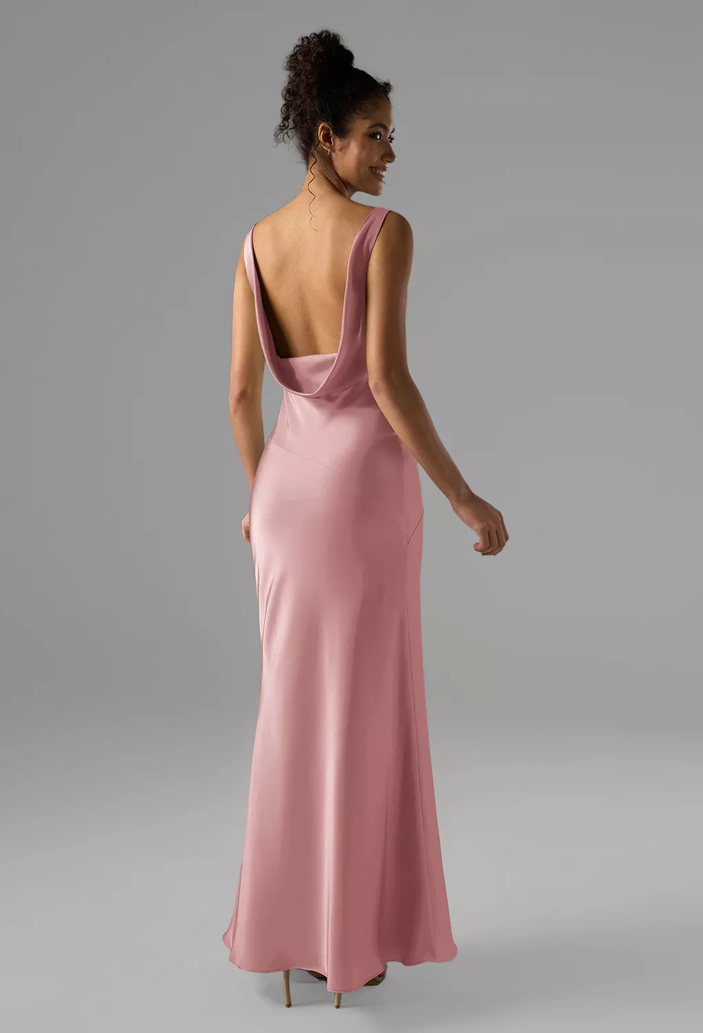 quartz colored bridesmaid dresses Rose Quartz Bridesmaid Dresses