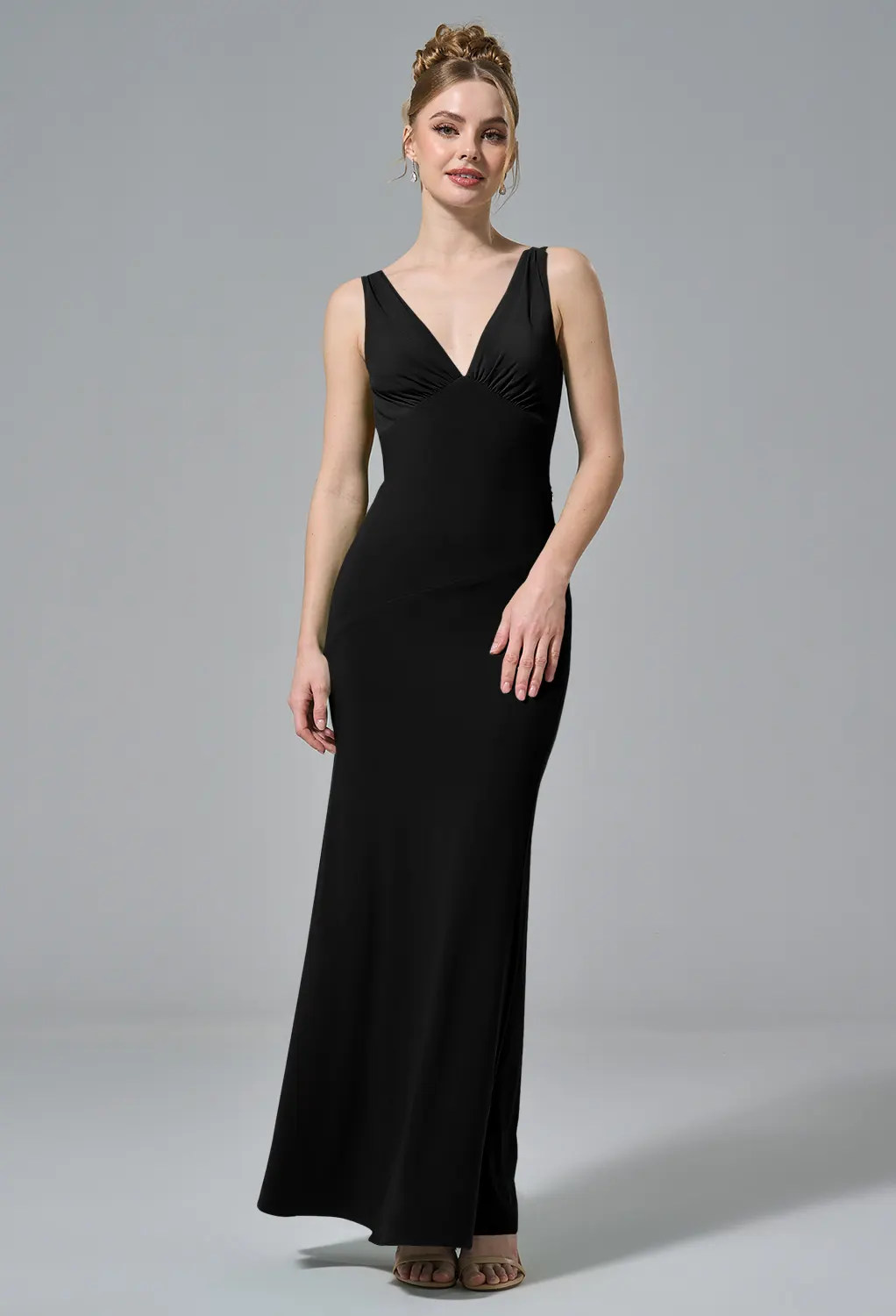 sachin and babi light blue dress Plus-Size Black Bridesmaid Dresses For Every Style main image 1