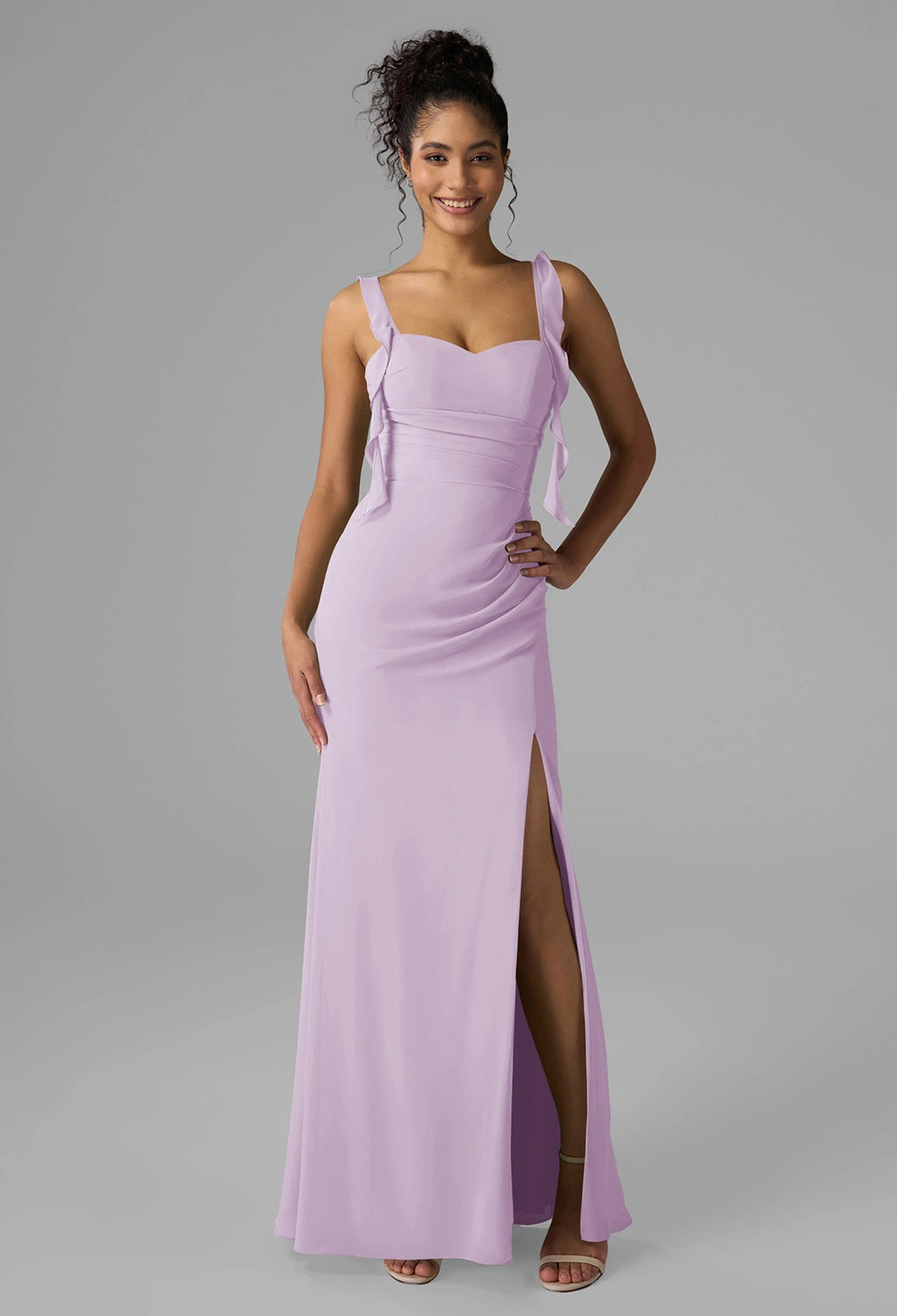 princess polly baby blue dress Bridesmaid Dresses Terracotta A-Line V-Neck Off The Shoulder Long Stretch  Satin Bridesmaid Dresses With Split