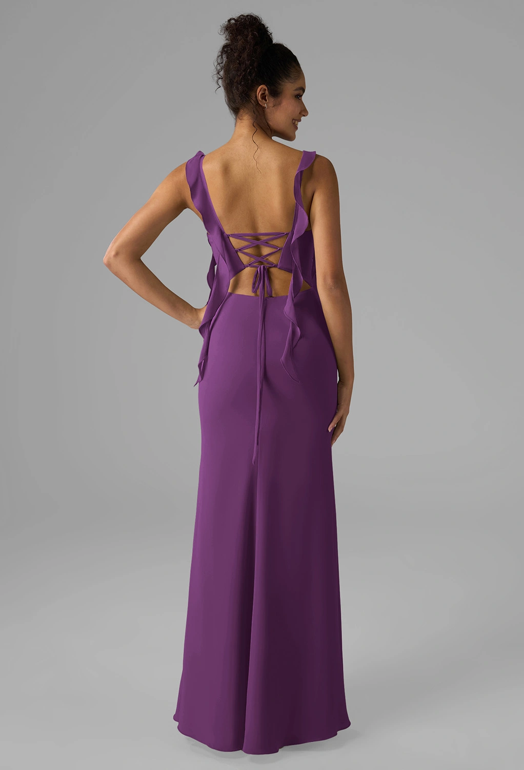 open lace back dress Mini Beaded Party Dress with Low Open Back