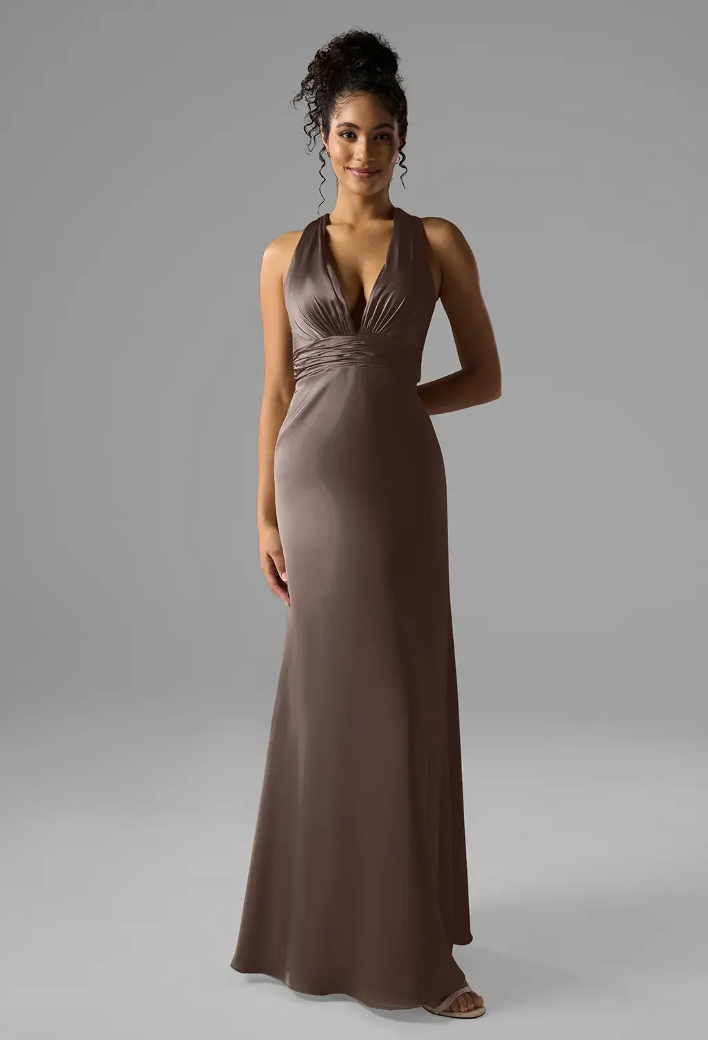 light brown bridesmaid dresses Beautiful Brown and Mocha Bridesmaid Dresses to Inspire