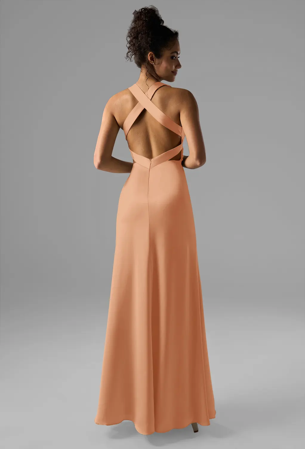 sedona sunset bridesmaid dress Golden hour hues for your golden girls! Recreate @emmahallwilliamson's  sunset-inspired party with shades of Cinnamon, Sedona, and Desert Coral.  Tap the link in our bio to shop more party-perfect styles and colors