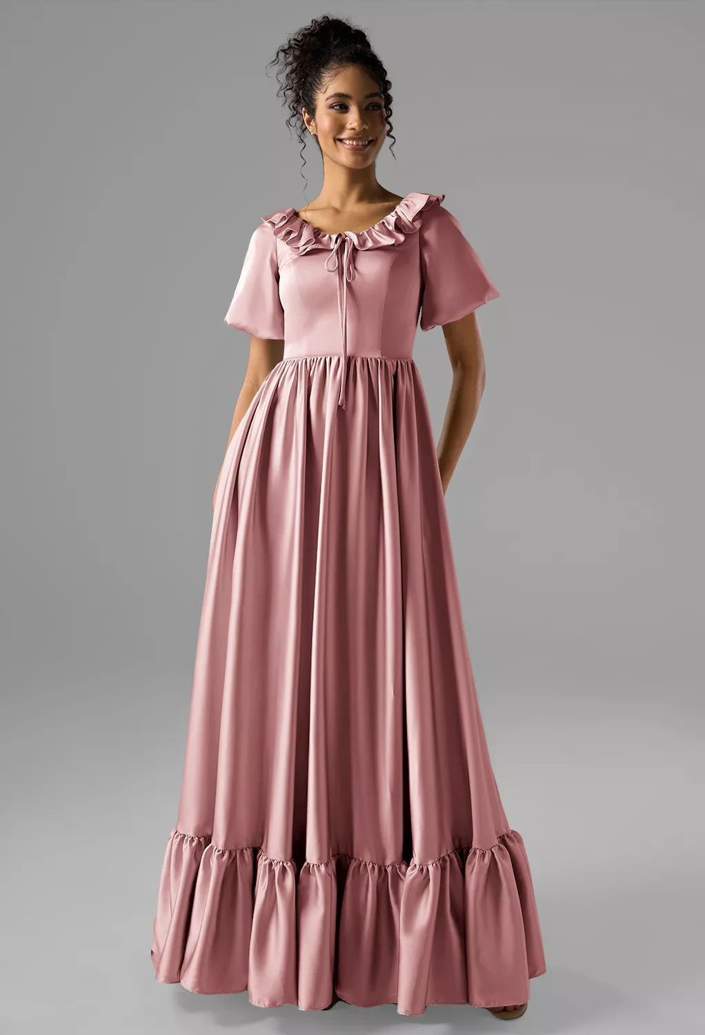 white maxi dress strapless Alina | Bandeau Maxi-Dress With Cape woo_import_1 Our Madeleine Maxi Dress 1956 Vintage VOGUE Sewing Size:14 Boys