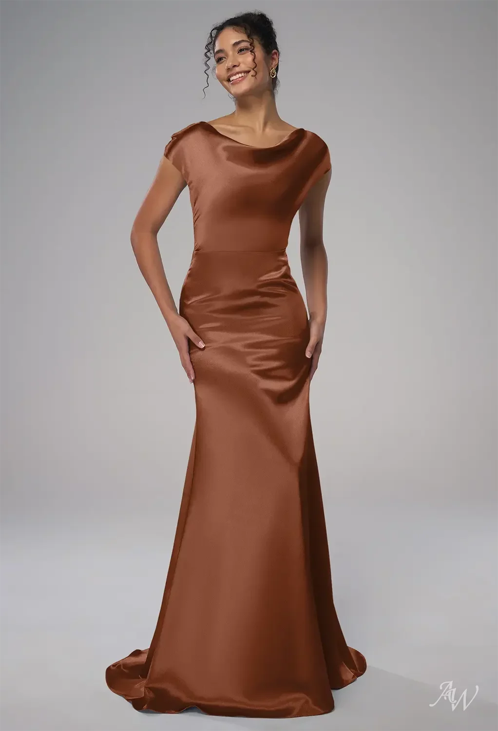 chinese dress ladies Latte M / Green