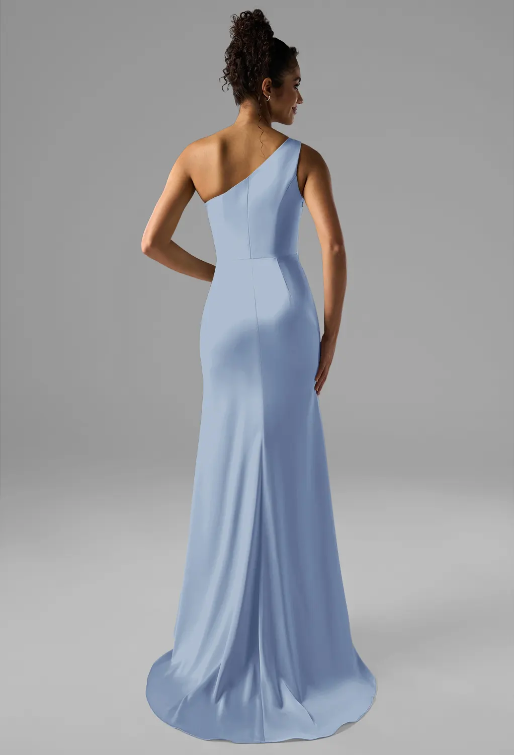 Carolina Blue Long Bridesmaid Dresses | AW.Bridal
