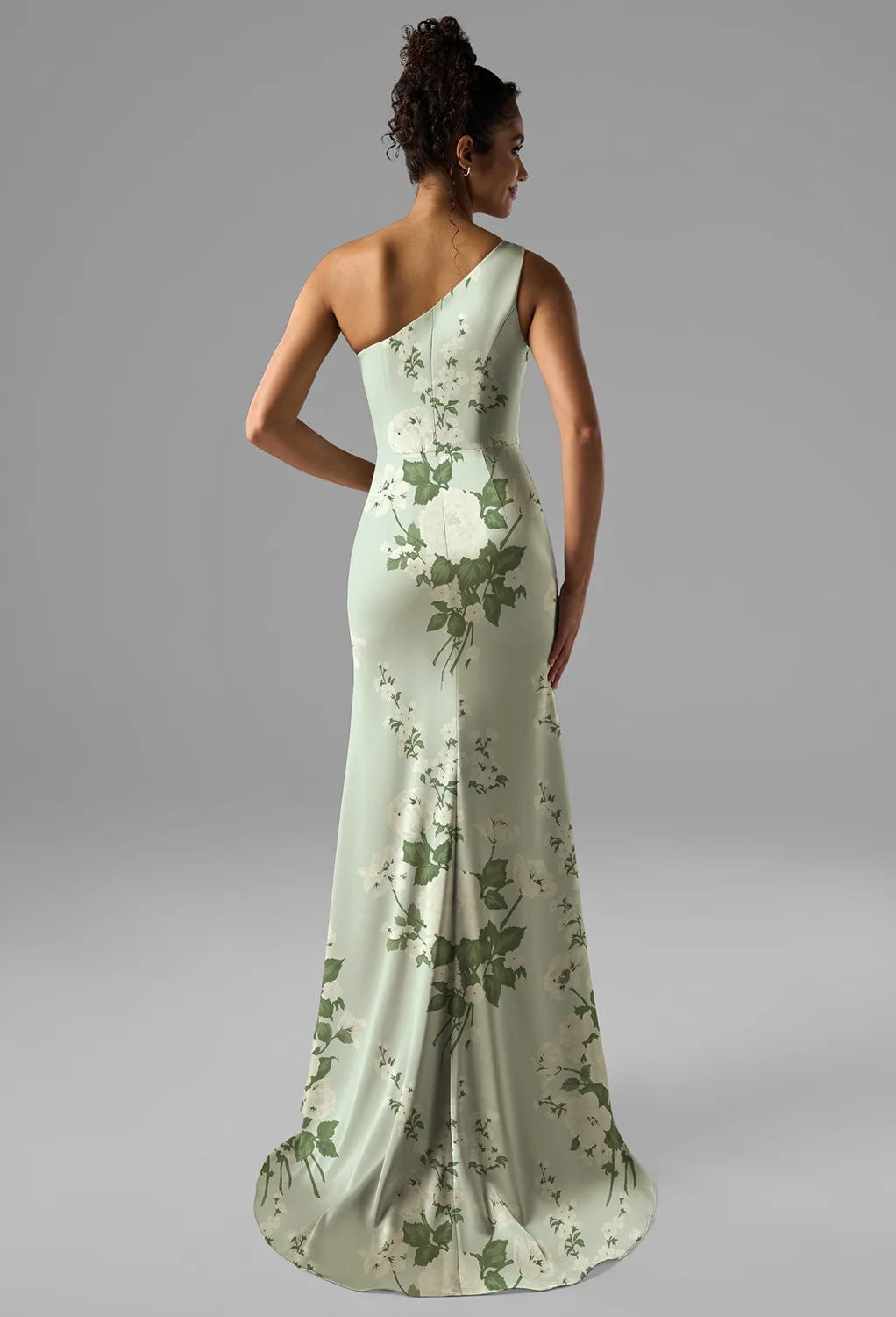 moss green floral dress Blissful Meadows Floral Embroidery Scallop Midi Dress - Moss Green