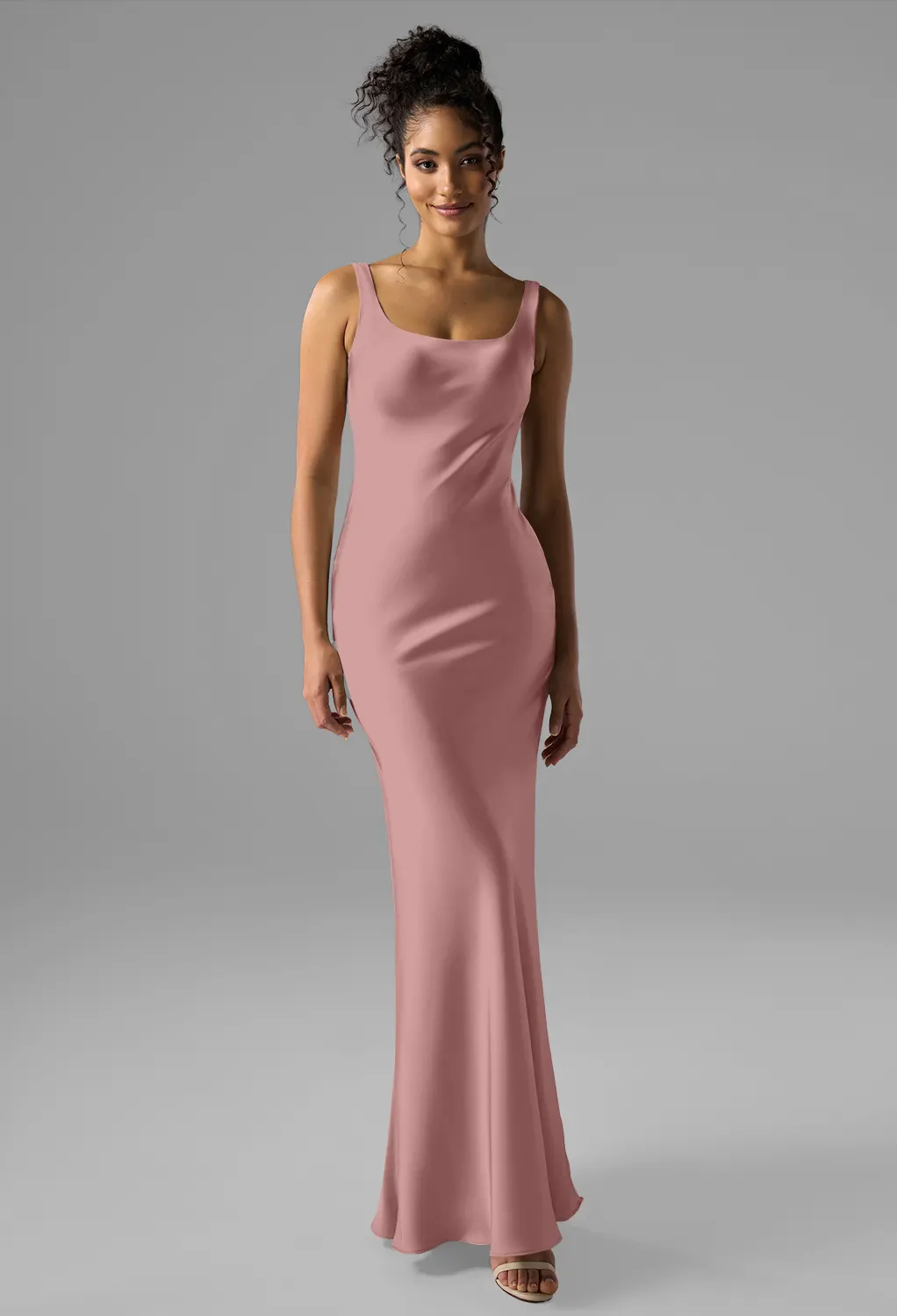 Muted Terracotta Beach Wedding Guest Dresses | AW.Bridal