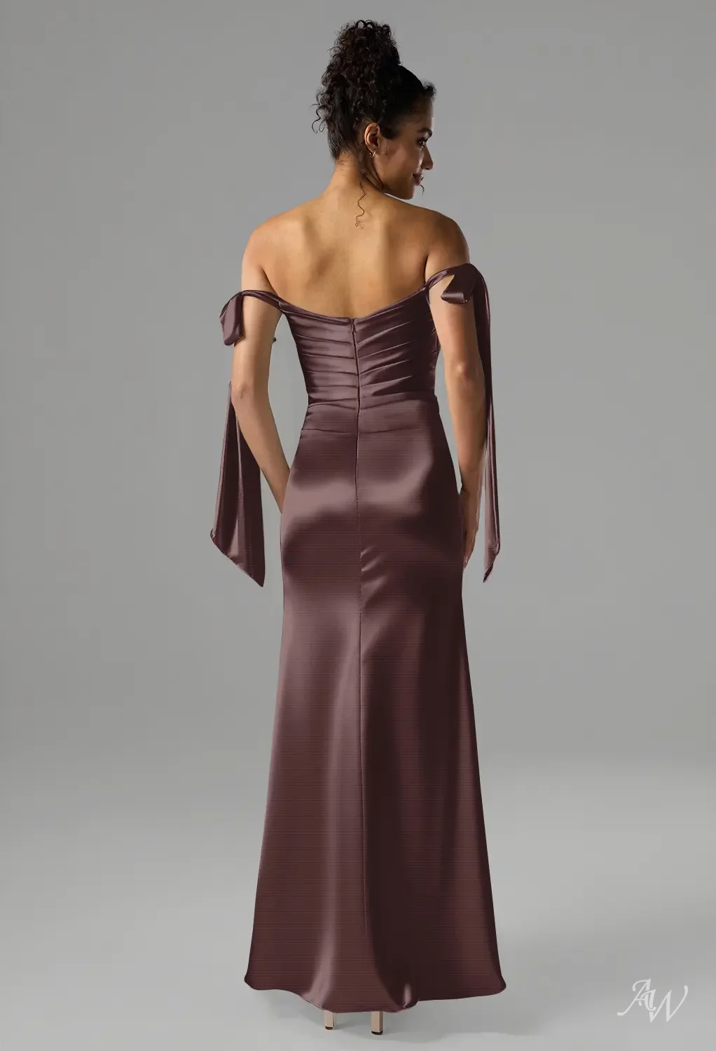 african wear long dresses Winda Print Midi Dress - African Clothing in USA | MYTRIBENG S / REGULAR A&A Analisa White Embroidery OCTOBER 2025 Color:Grey White Oak Peach and Burnt Orange