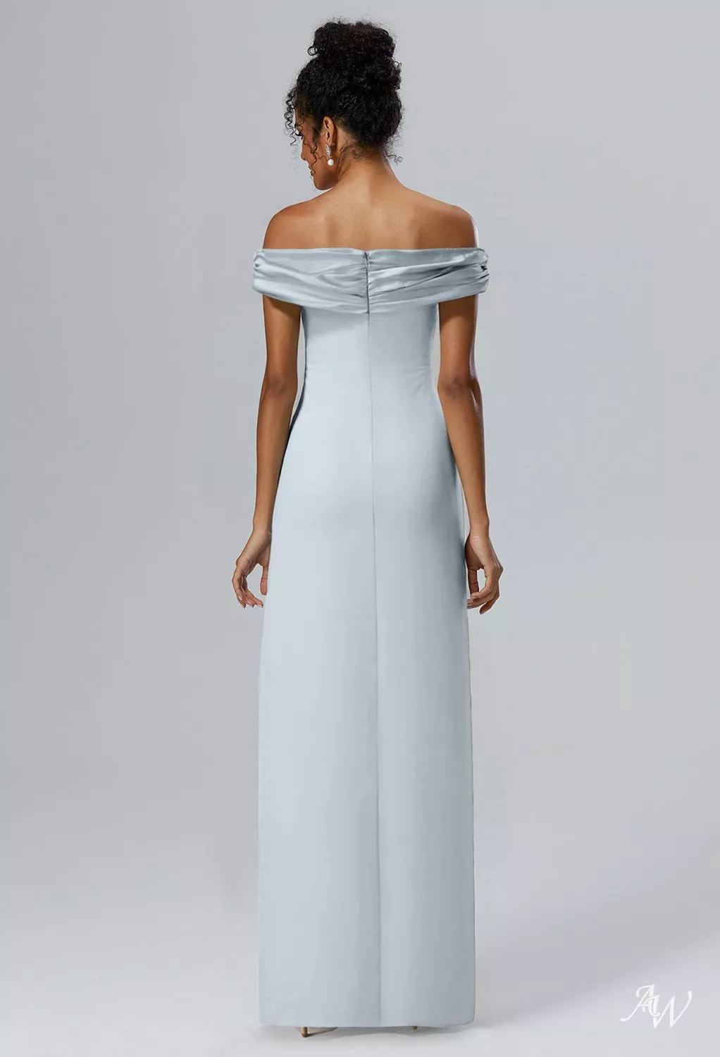 meghan grey dress NB! PRE-ORDER Meghan silk dress