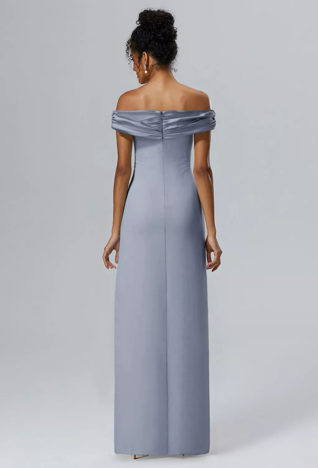 slim fit dress slacks Shine Bright Maxi Dress in Light Blue main image 0