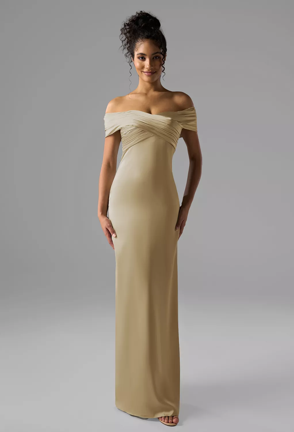 knee length dresses for ladies Chic Black Long Gold Lace Embellished Velvet Illusion Neck Evening Prom Dress 38 main image 0