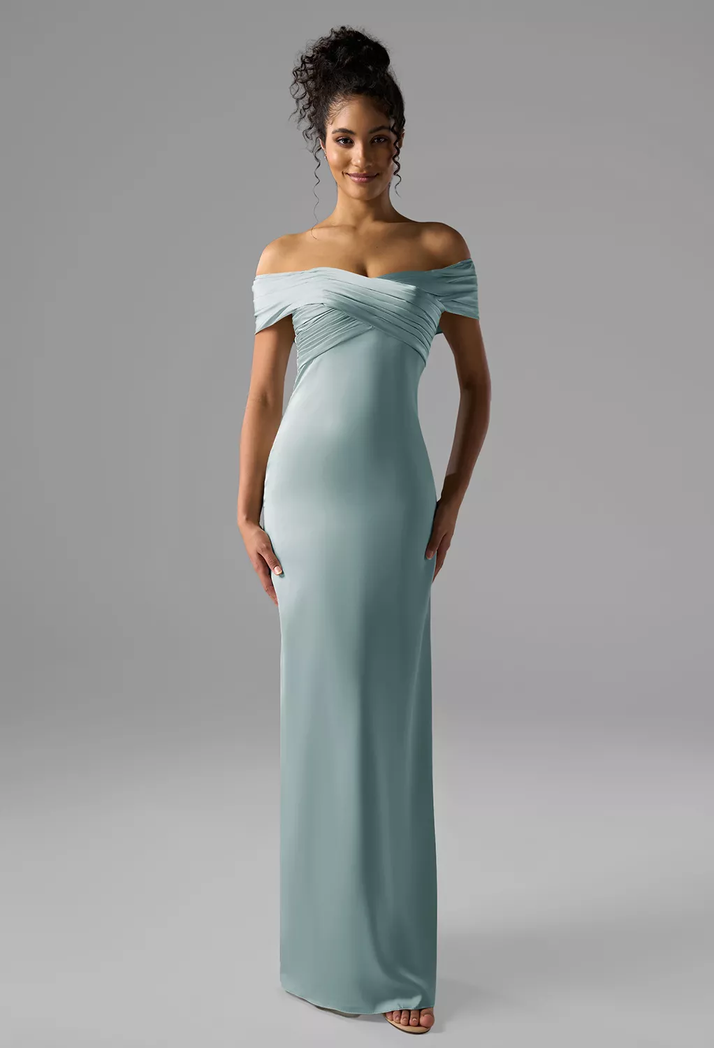 Mist, Blue Mist Bridesmaid Dresses | AW.Bridal
