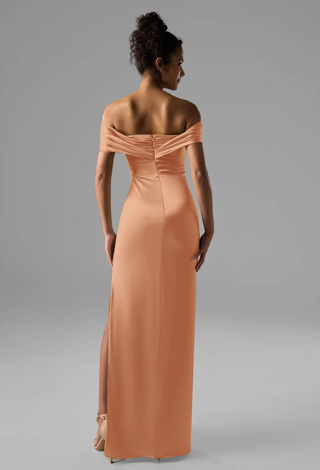 sunset theme bridesmaid dresses Long 9122 (Size 16) in FLL&LSFSALE COLOR:ORCHID