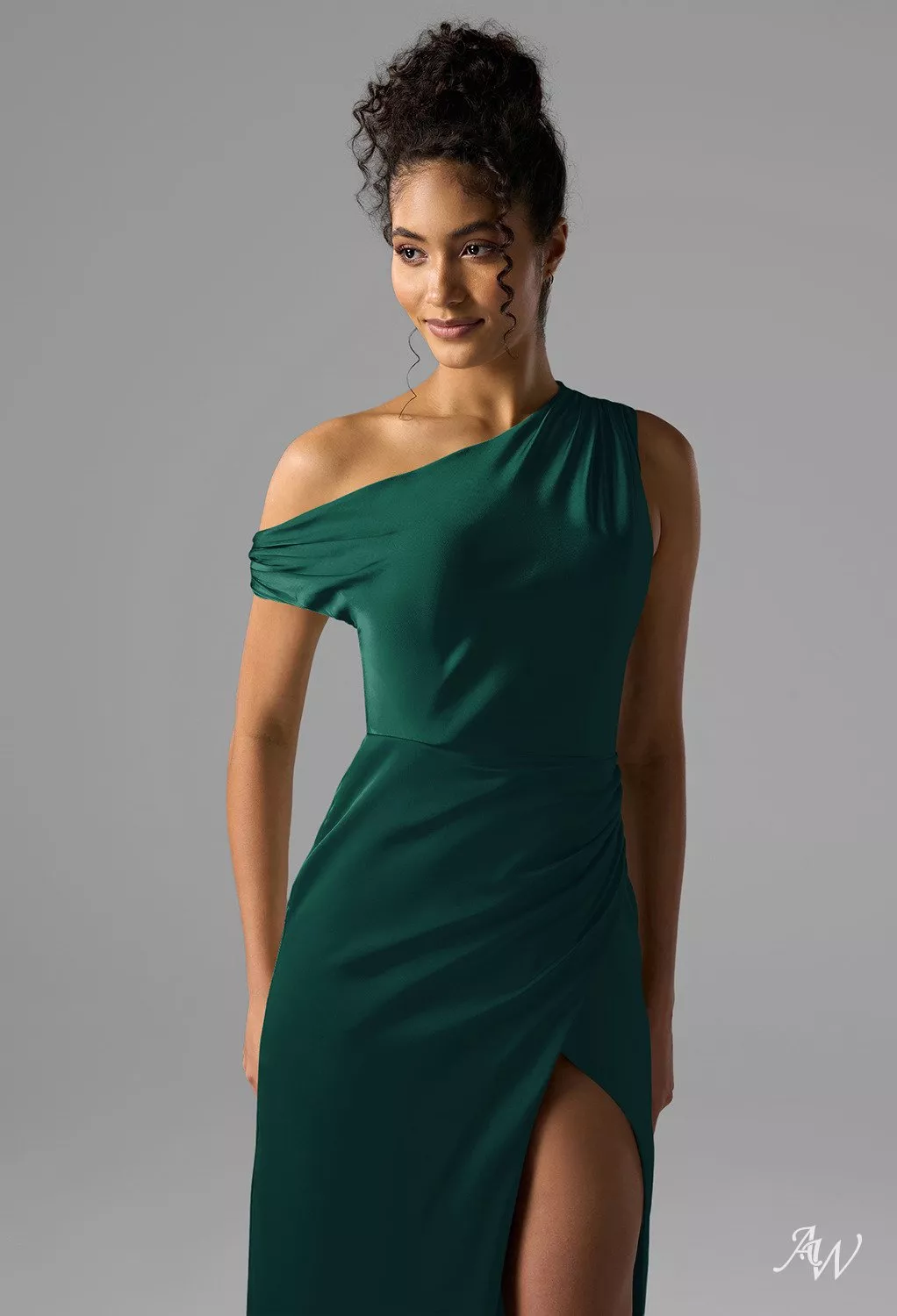 iesha dress matcha green Anabelle Hunter Green Long Sleeve Beaded Dress