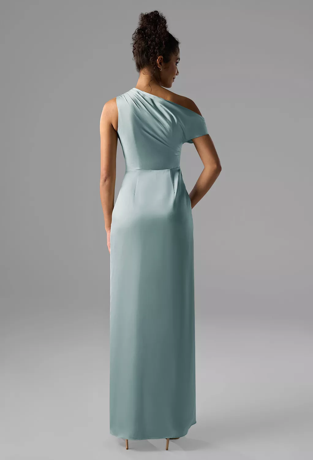 morning mist bridesmaid dresses Jenny Yoo L Luca Bridesmaid Dress In Morning Mist Size 4