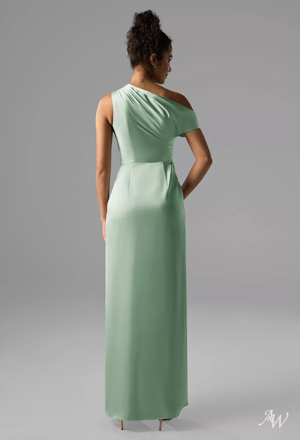 bhldn remy satin charmeuse dress BHLDN Remy Satin Charmeuse Dress