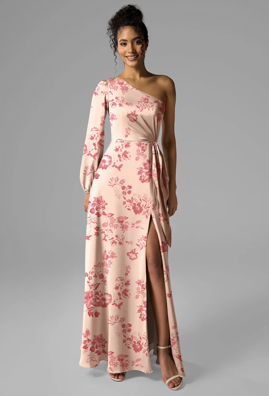 burgundy long mother of the bride dresses Primavera Mother of the Bride Dress 13184 – Alexandra's Boutique main image 1