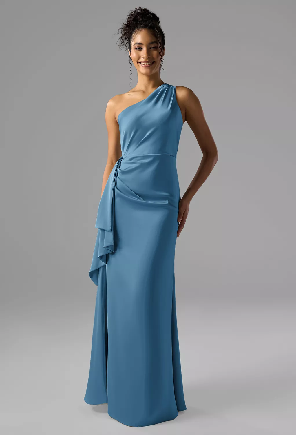 russet orange bridesmaid dresses A-line Burnt Halter Long Custom , BN1284 if they apply custom bridal party hanger Color:Photo Color Birdy Grey Dusty Blue