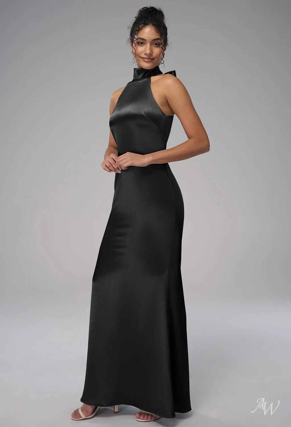 black metallic dress Athena Silver Cutout Drape Mini XL stretch fabric with a hypnotically sparkly sheen Strappy-Back Long Metallic Prom Dress