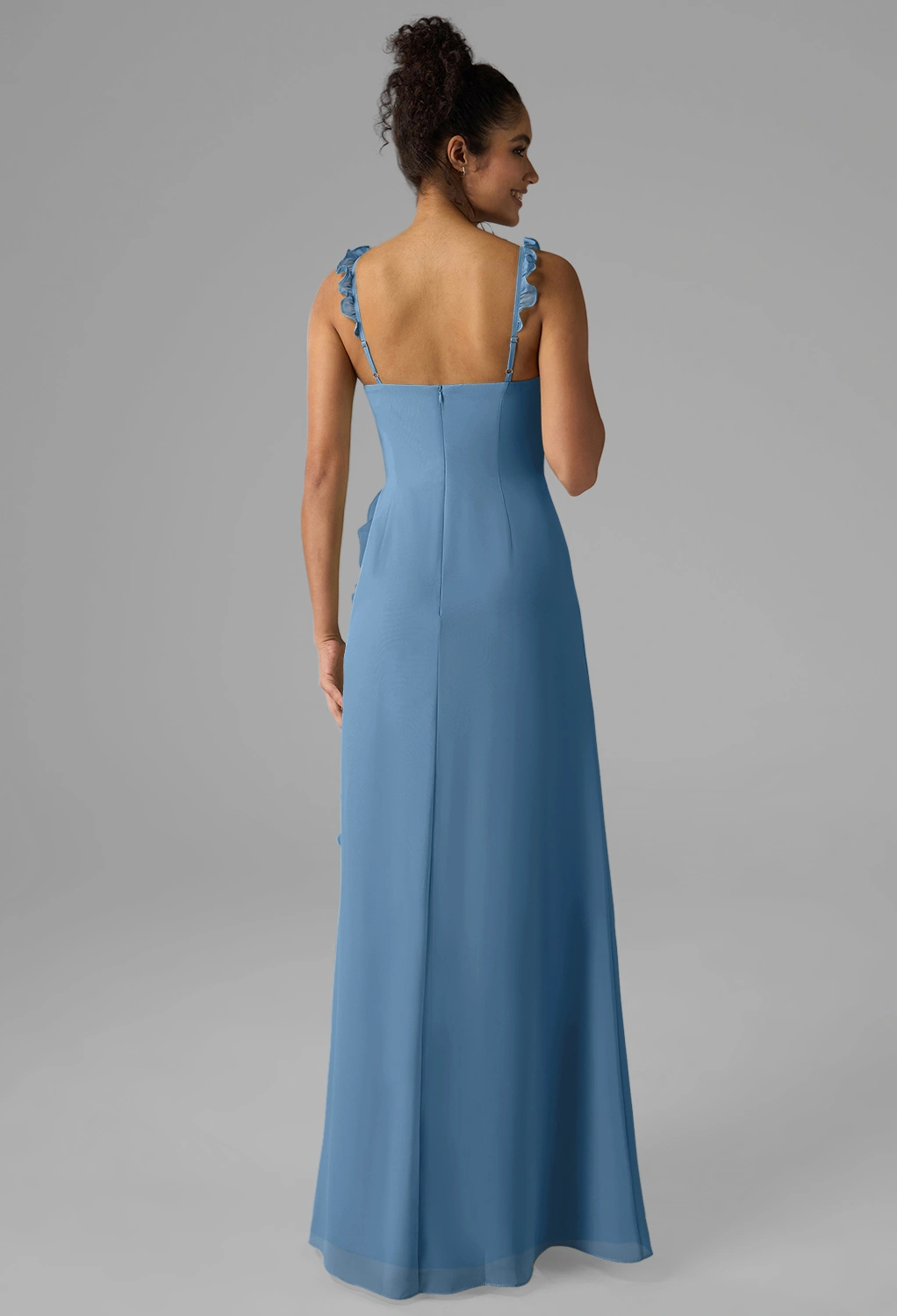AW Aidan Dusty Blue  Wedding Guest Dresses