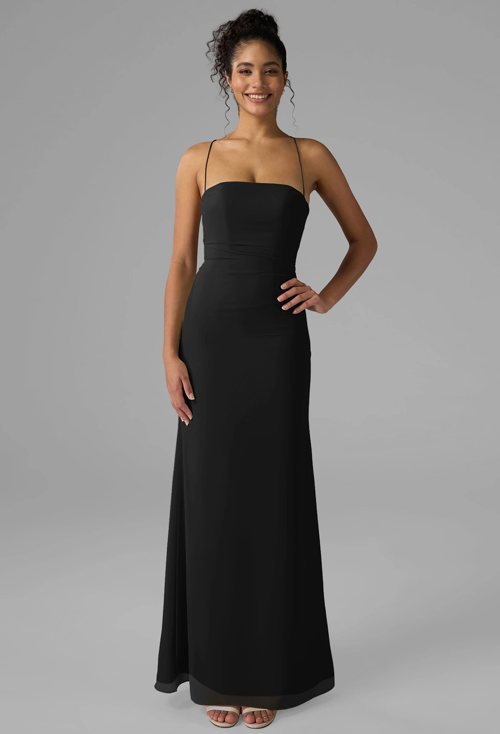 black strapless beach dress Boho Chic Bandeau Off Shoulder Maxi Dress Black / L main image 0